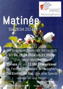 Matinee @ Musiksaal Felsengartenschule